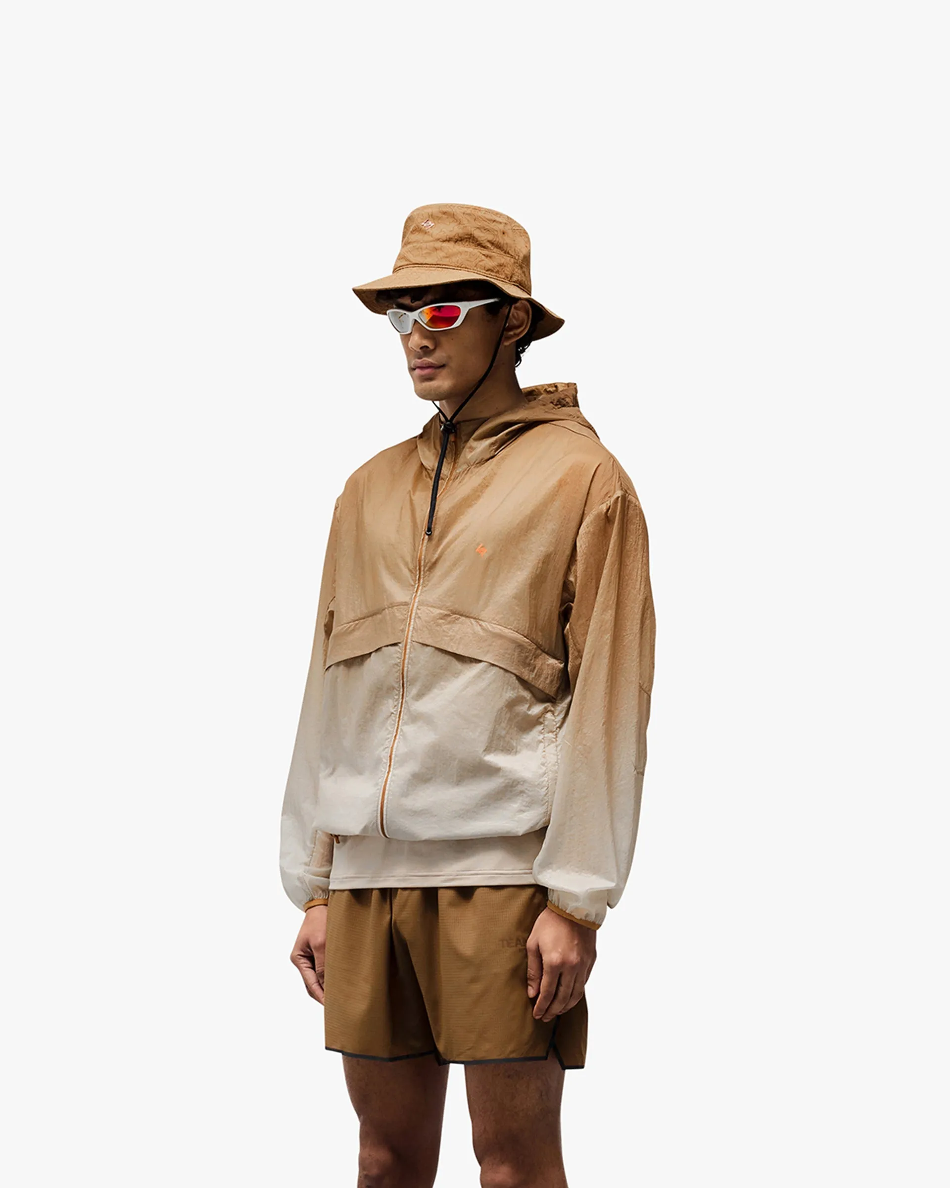 Primaloft Insulation Quilted Pattern 247 Hooded Training Jacket - Ombre