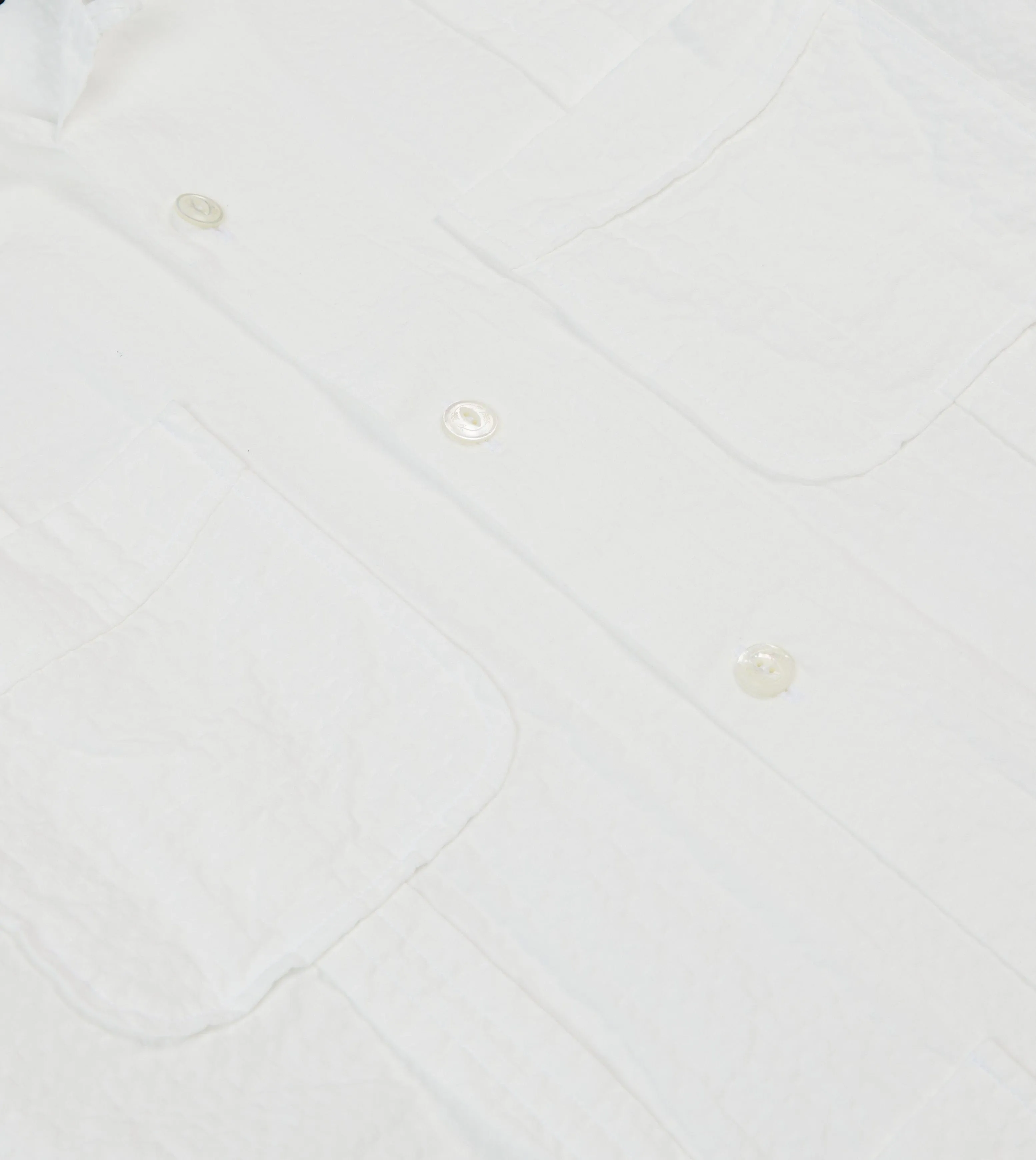 White Cotton-Linen Short Sleeve Cuban Shirt All Day Comfort Comfortable apparel