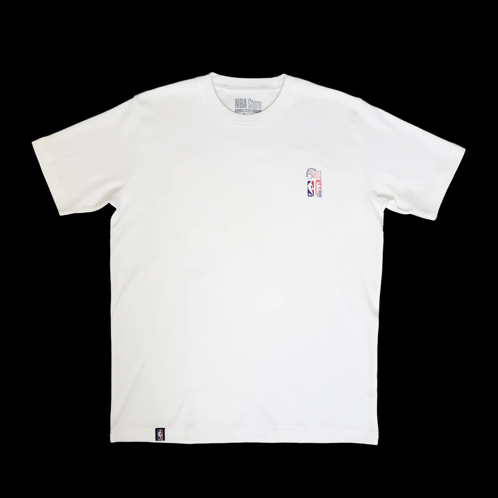 NBA Philippines Cityblock Tee - White Core Fit