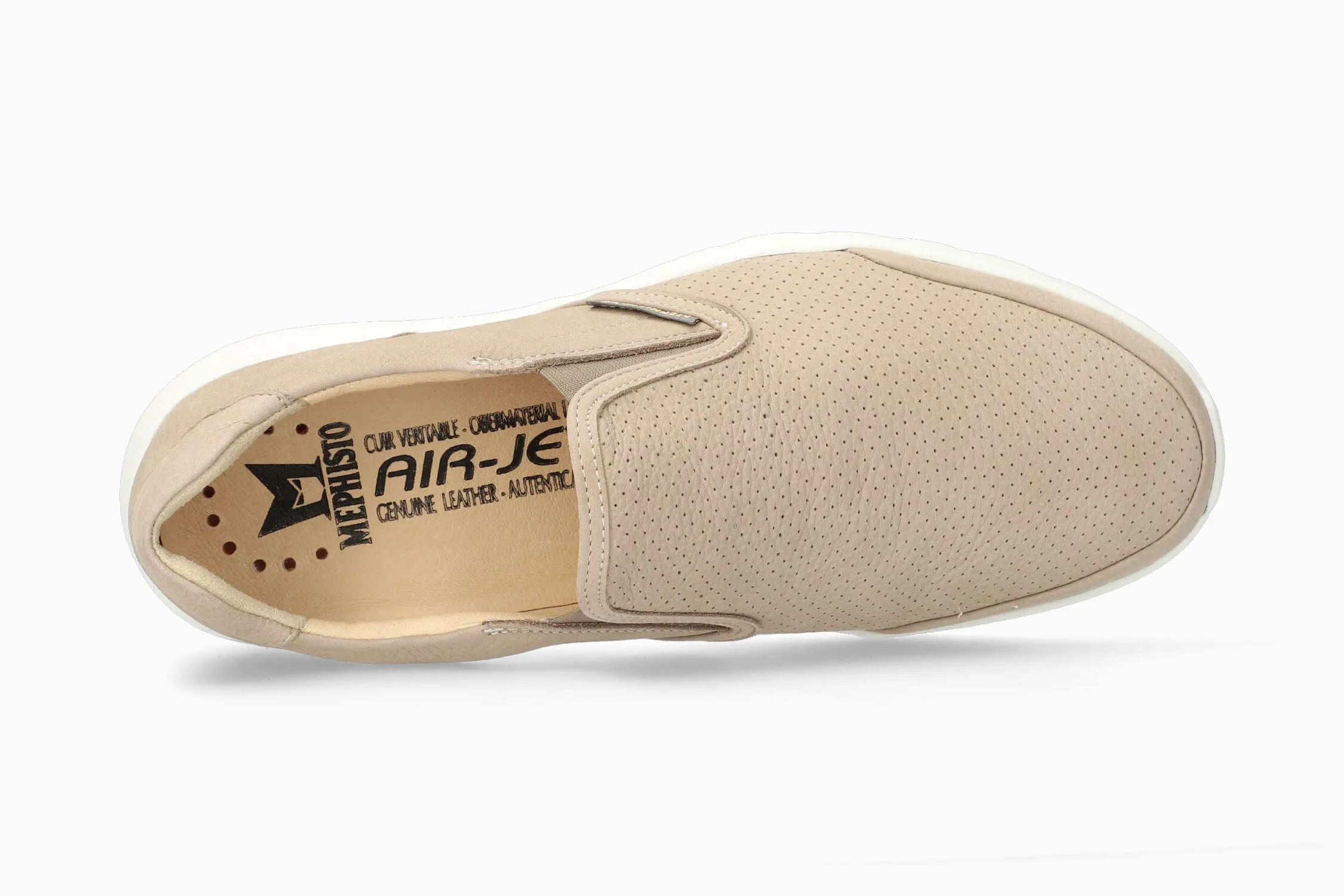 Cool Vibe Versatile Leather Shoes Will Perf - Sand 3134