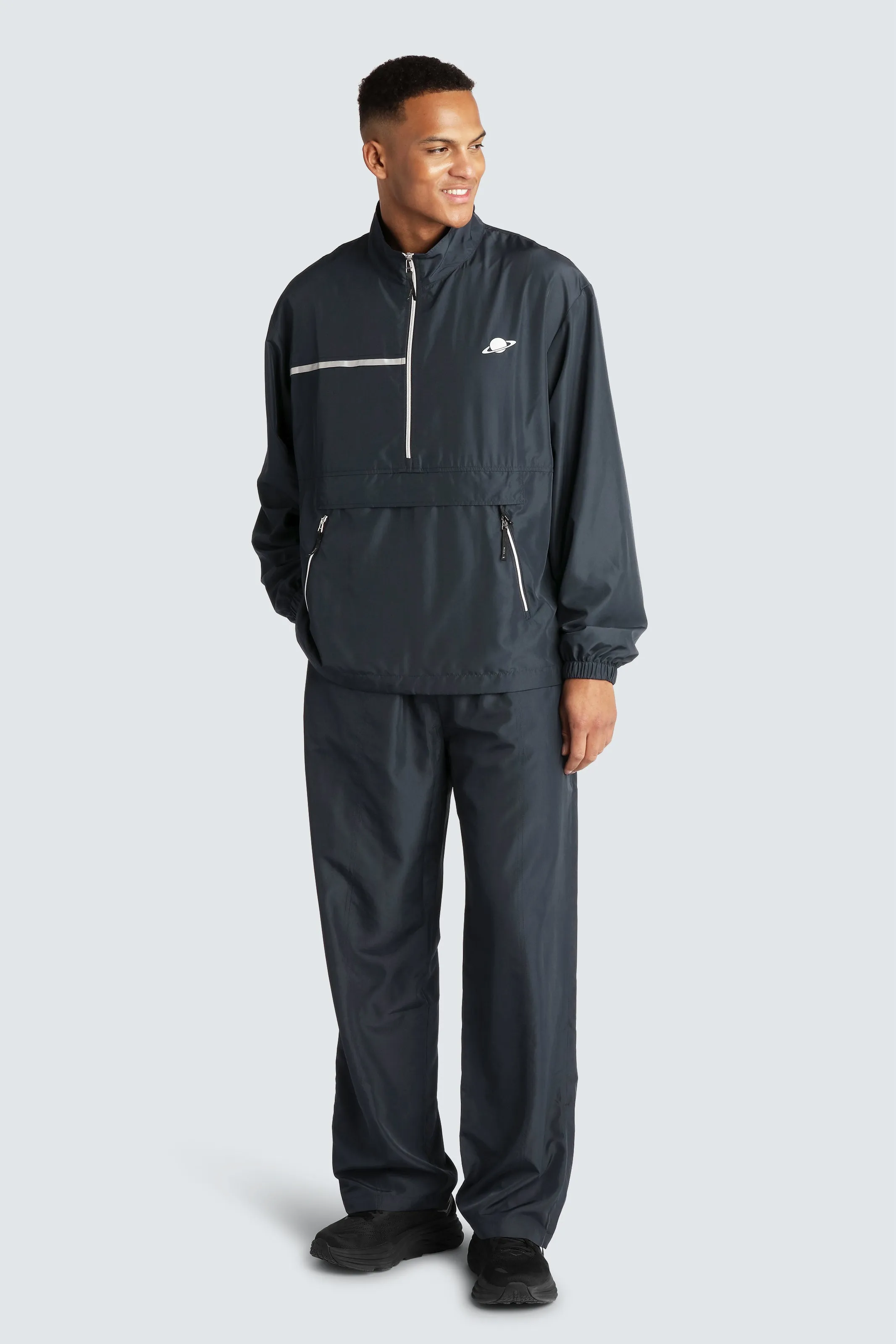 WIND1 PULLOVER MEN'S Modern Drop Tail Hem Hypoallergenic Fibers