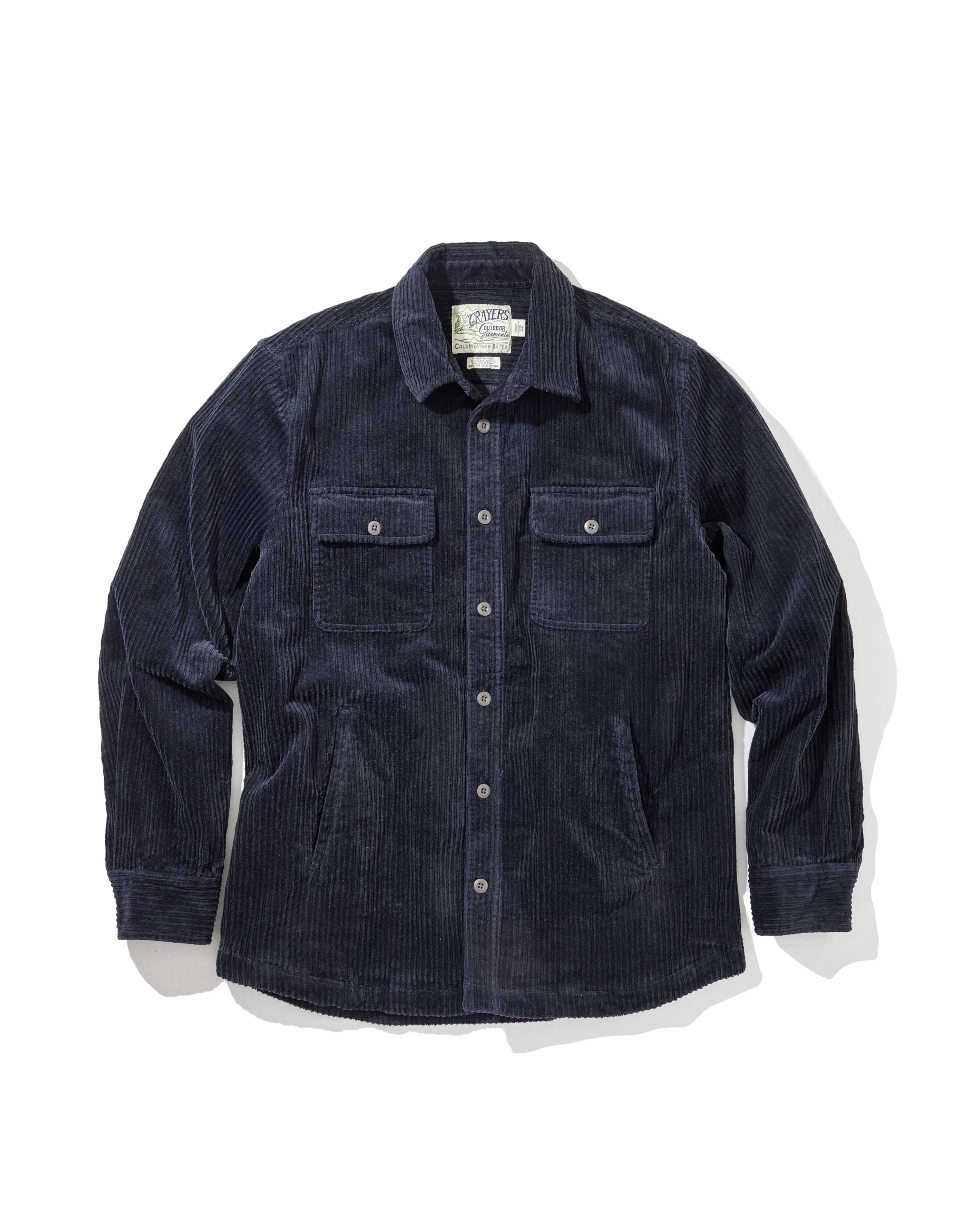 Catalina Rope Cord Shirt Jacket - Navy Sporty Touch