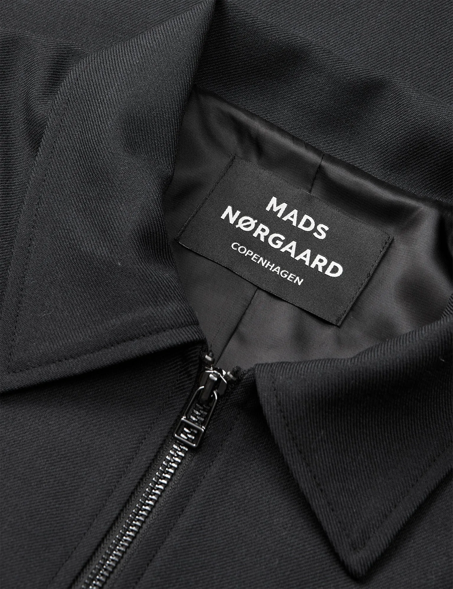 Easy Care Material Fashion Forward Super Twill Travis Jacket, Black