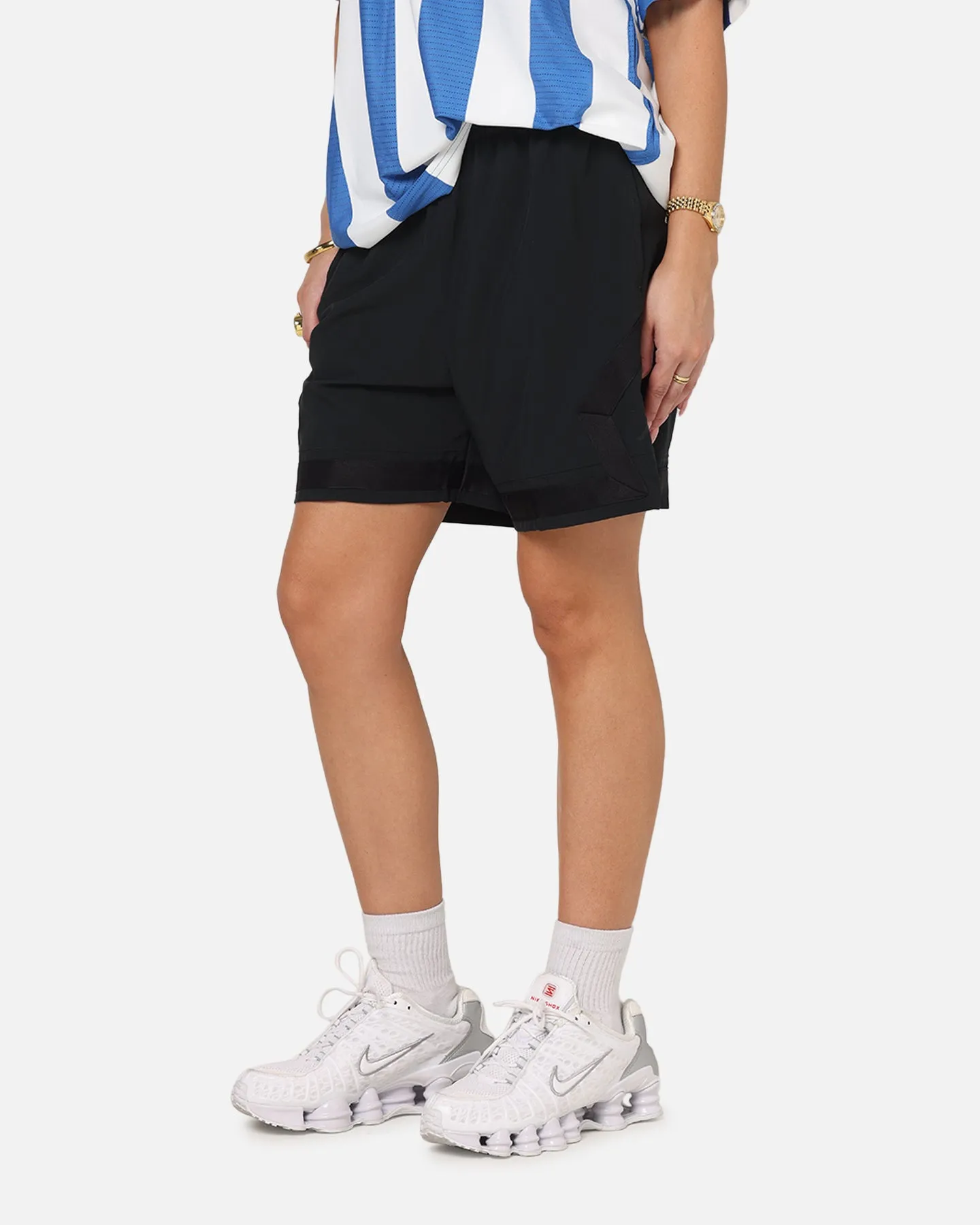 Jordan Jumpman Dri-Fit Woven Diamond Shorts Black/Black/Black Collectible Sport Wear