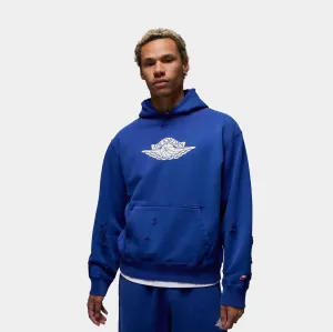 Unisex Apparel Rare Air Fleece Pullover Mens Hoodie (Deep Royal)