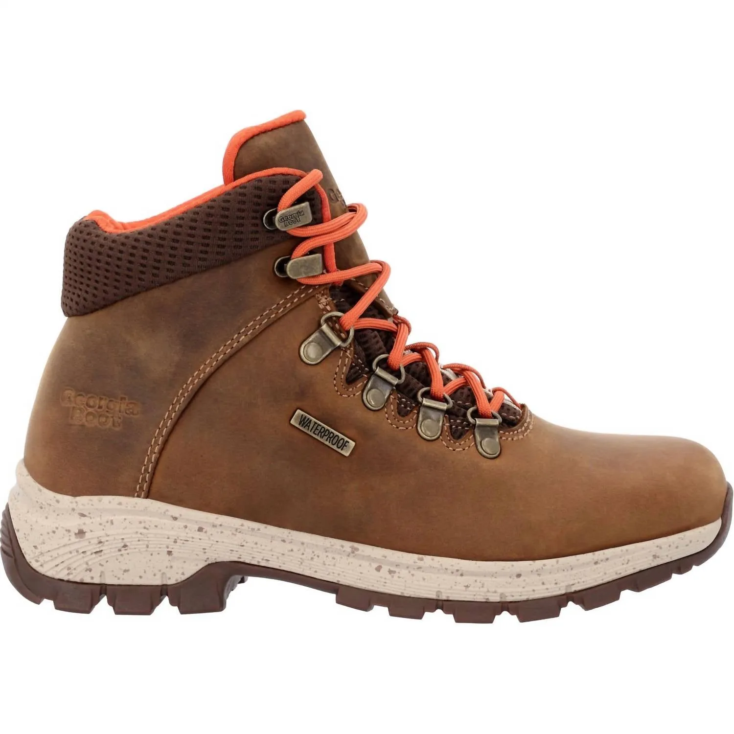 Women's Eagle Trail Waterproof Hiker Shoes - Medium Width In Brown Eye Shade Stable Structure