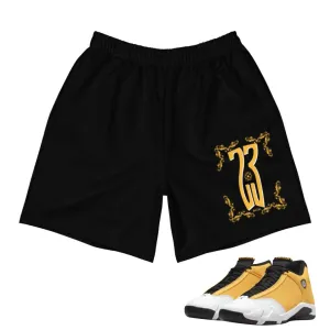 WideLegOpening Retro 14 Ginger Shorts