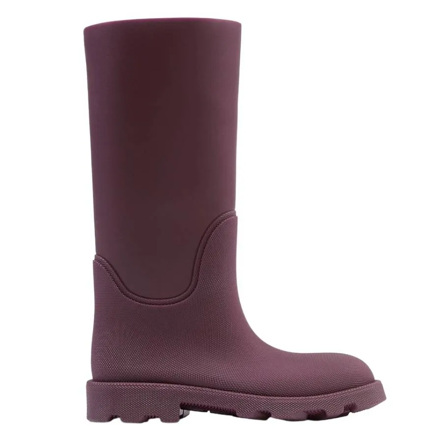 Smooth Surface Line Core Burberry Rubber Marsh High Boots