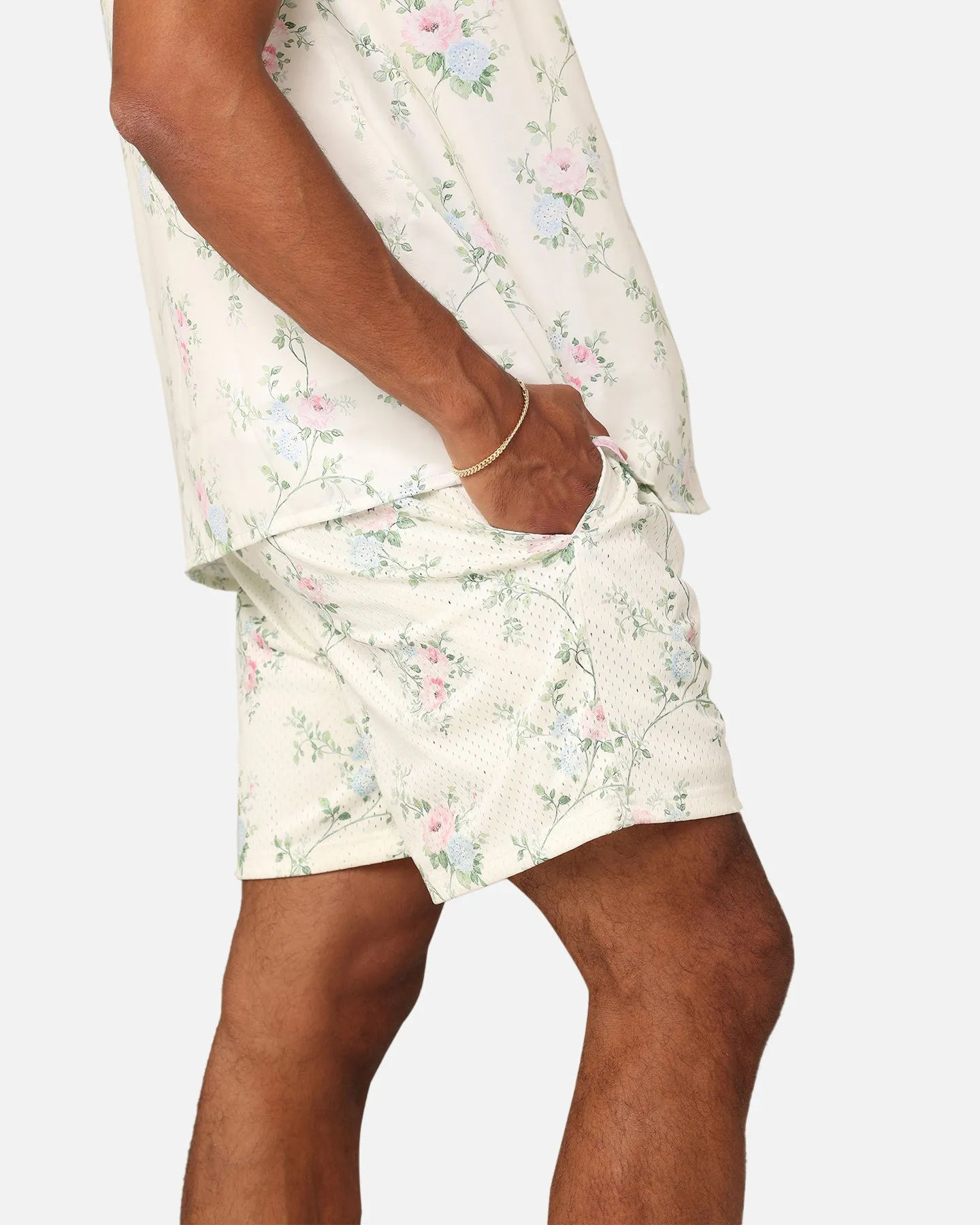 Movement Freedom swim trunks XXIII Anthony Mesh Shorts Cream/Blue/Pink