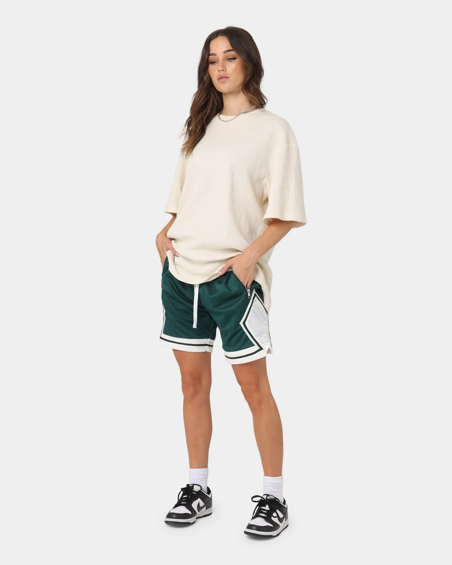 Flame Retardant Coating Motion Flex Fit XXIII Auden Basketball Shorts Forest
