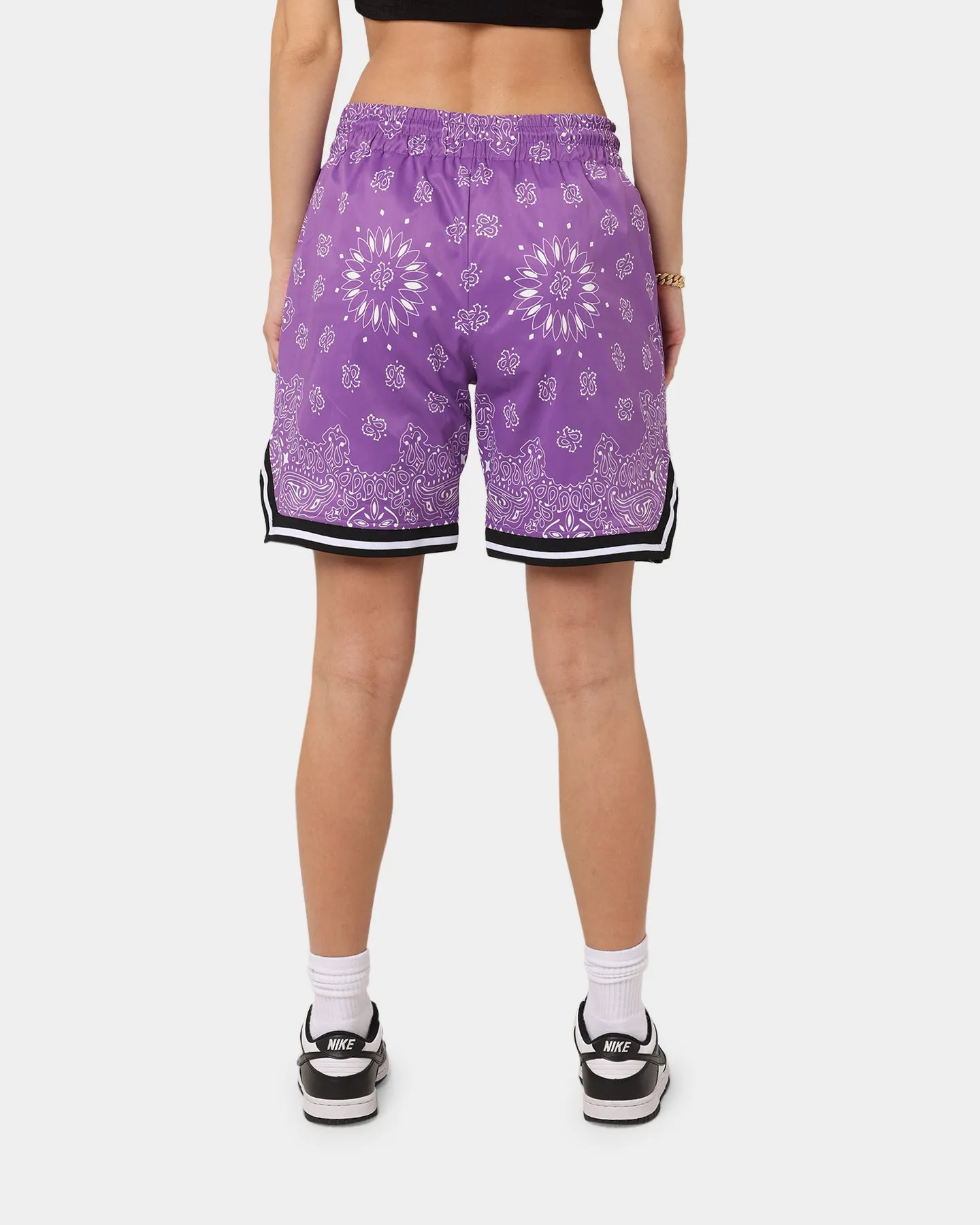 Light Stretch Design Quick Fit Comfort XXIII Mike Paisley Basketball Shorts Purple