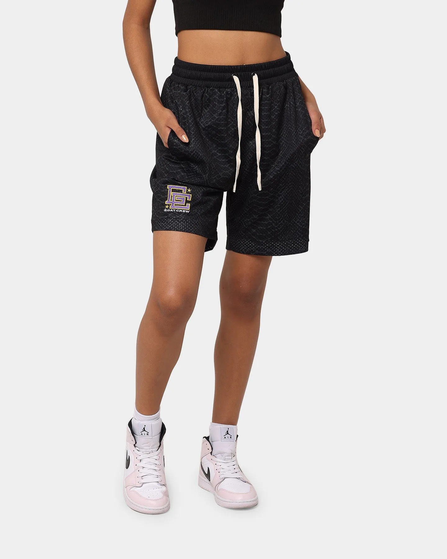 Goat Crew Serpent Ball Shorts Black Quick Dry Fit Quick Dry Wear Fit