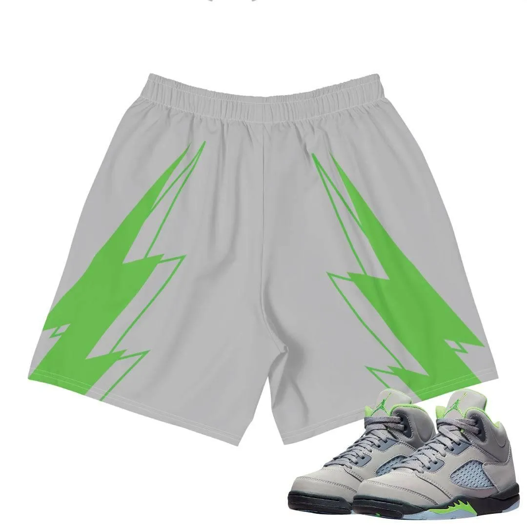Retro 5 Green Bean Shorts Anorak