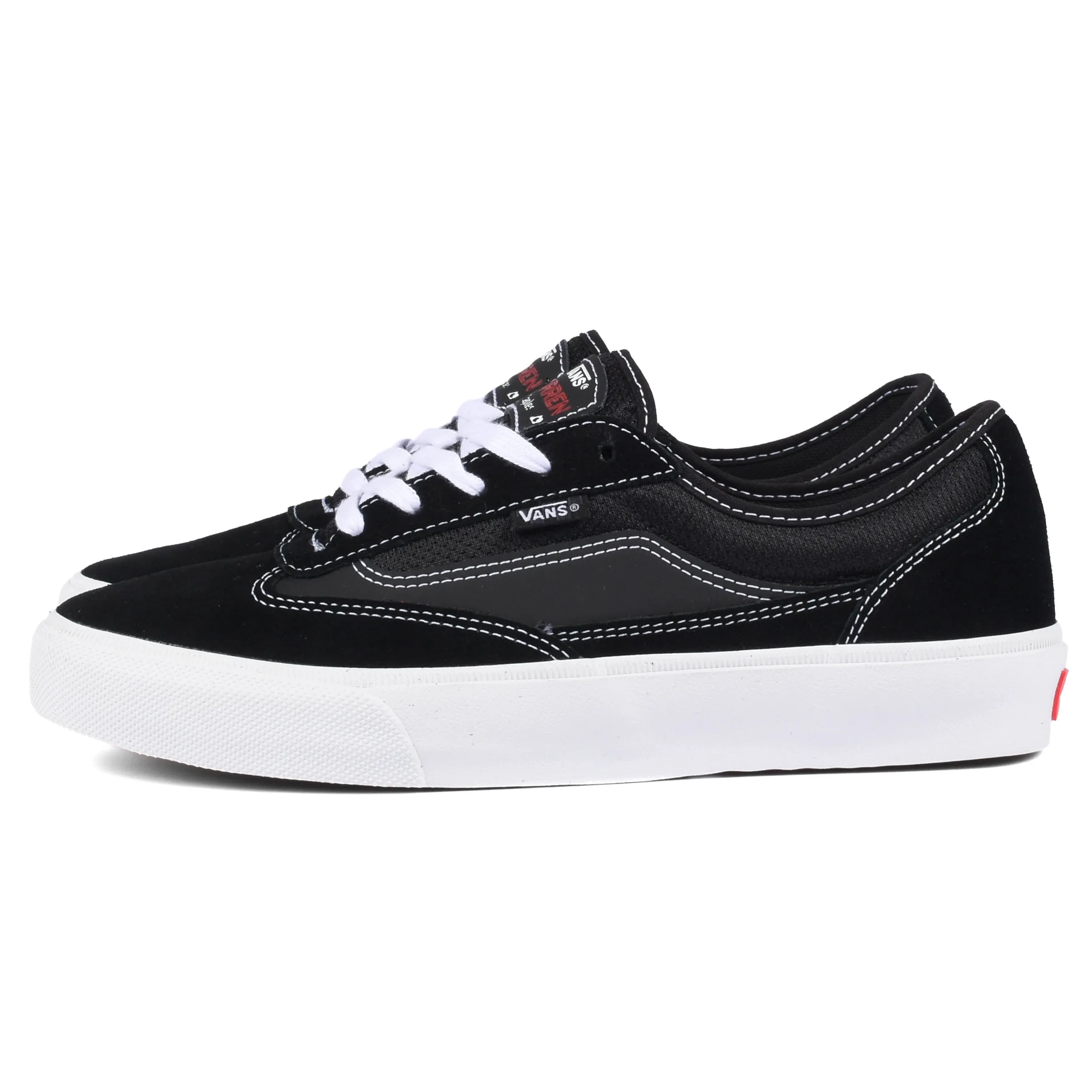 Outdoor Use Shock Absorbing Midsole Vans - Curren Caples (Black/White)