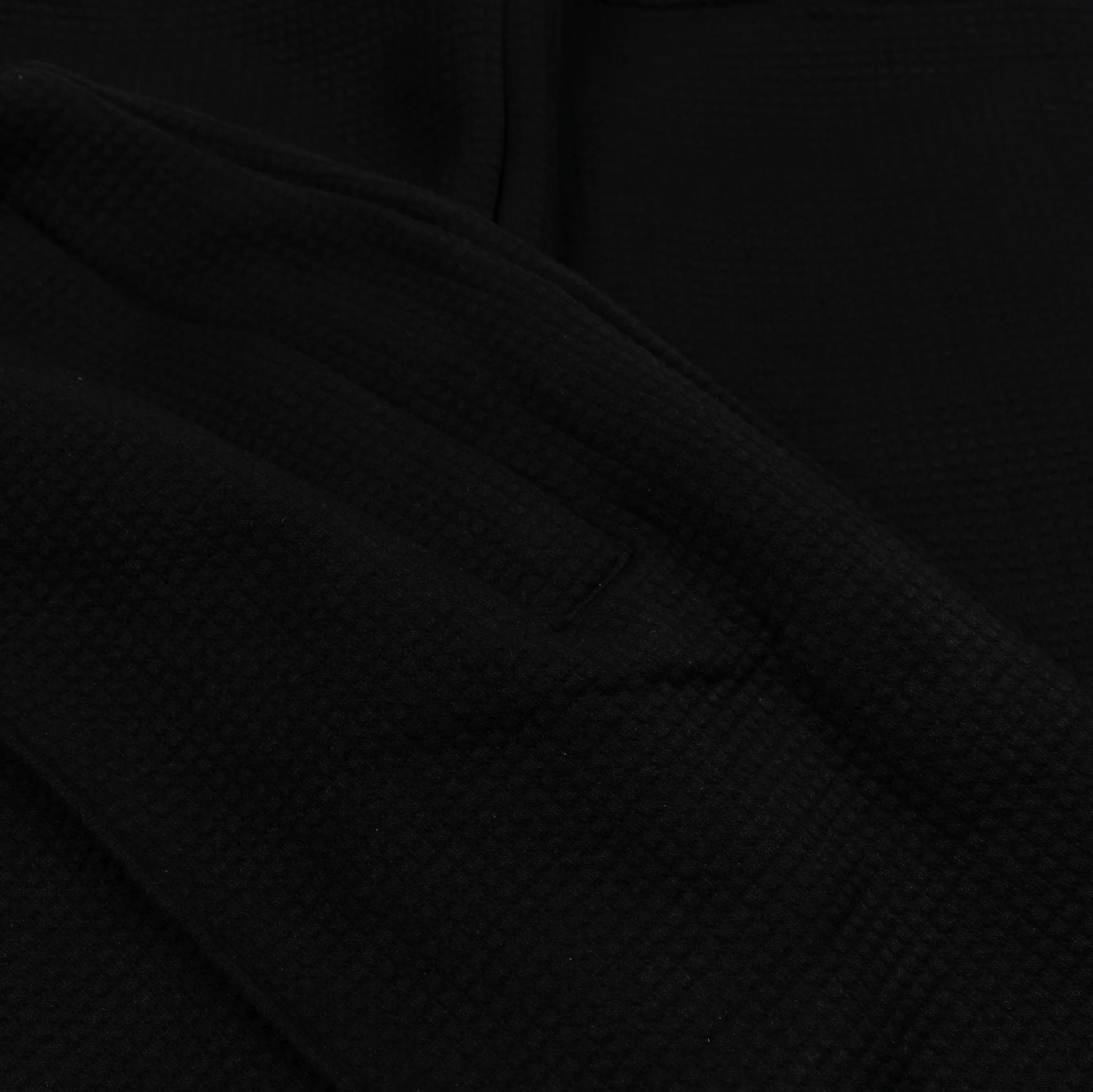 Jacquard Knit Pants Mens Pants (Black) Basic Stretch