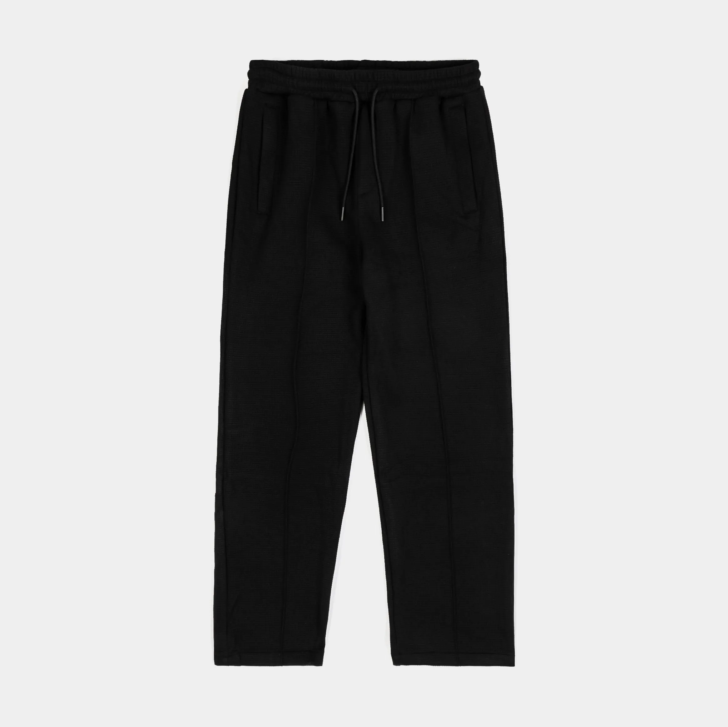 Cozy Comfort AntiStaticTreatment Jacquard Knit Pants Mens Pants (Black)