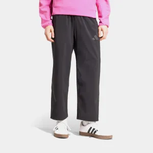 Breathable Style ZNE Woven Open Hem Mens Pants (Black)